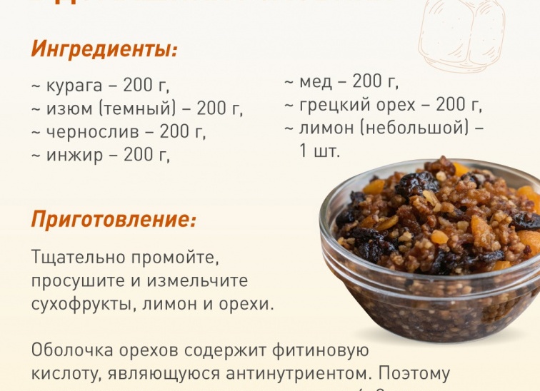 Паста Амосова: рецепт, польза и применение для здоровья сердца и иммунитета